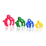 Klamry Keck™ do szlifów stożkowych - g-0115 - klamry-keck-do-szlifow-stozkowych - 1-x-ns-10-2-x-ns-14-2-x-ns-19-1-x-ns-24-1-x-ns-29-1-x-ns-34-1-x-ns-45 - mix-kolorow - 9-szt