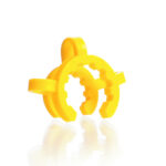 Klamry Keck™ do szlifów stożkowych - g-0103 - klamra-keck-do-szlifow-stozkowych - ns-14 - zolta - 1-szt