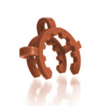 Klamry Keck™ do szlifów stożkowych - g-0109 - klamra-keck-do-szlifow-stozkowych - ns-45 - brazowa - 1-szt