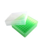 Kriopudełka 81-miejscowe z PP - r-0012 - kriopudelko-z-pp - zielone - 5-szt