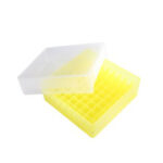 Kriopudełka 81-miejscowe z PP - r-0014 - kriopudelko-z-pp - zolte - 5-szt