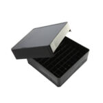 Kriopudełka 81-miejscowe z PP - r-0016 - kriopudelko-z-pp - czarne - 5-szt