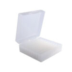 Kriopudełka 100-miejscowe z PP - r-0020 - kriopudelka-z-pp - bezbarwne - 100-miejsc - 5-szt