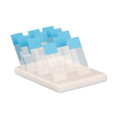 Statyw z PE na szkiełka mikroskopowe