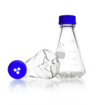 Kolby Erlenmeyera ze szkła Duran® GL 45 z 4 przegrodami - g-2081 - kolby-erlenmeyera-ze-szkla-duran-z-zakretka - 250-ml - 81-mm - 145-mm - gl45-2 - 4-szt