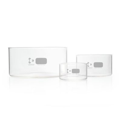 Krystalizatory ze szkła Duran - bez wylewu