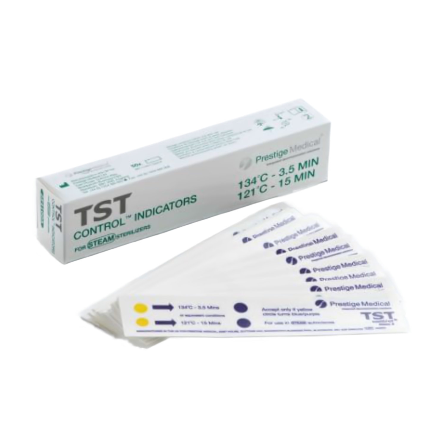 Paski testowe do autoklawu 121C 134C 00 Paski testowe do autoklawu 121C 134C 00