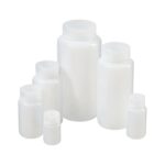 Butelki laboratoryjne z LDPE z zakrętką z PP - z szeroką szyją - poj. 30 ml - 1000 ml - n-7211 - butelki-laboratoryjne-z-ldpe - z-szeroka-szyja - bezbarwne - 30-ml - 28-415 - 12-szt