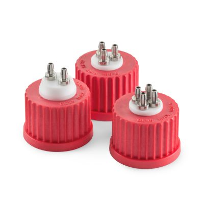 Zakrętki Duran z PBT z portami ze stali nierdzewnej - GL 25