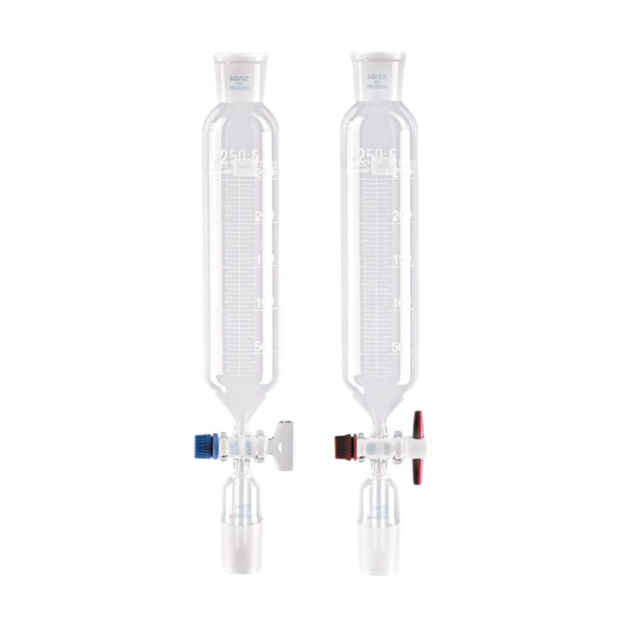 Wkraplacze cylindryczne ze szkła Duran - Lenz - 01 Wkraplacze cylindryczne ze szkła Duran - Lenz - 01