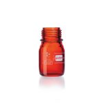 Butelki laboratoryjne Duran® protect - oranżowe - o poj. 25 ml - 10 l - g-2574 - butelka-laboratoryjna-duran-protect - oranzowa - 100-ml - gl45-2 - 56-mm - 110-mm - 1-szt
