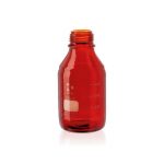 Butelki laboratoryjne Duran® protect - oranżowe - o poj. 25 ml - 10 l - g-2577 - butelka-laboratoryjna-duran-protect - oranzowa - 500-ml - gl45-2 - 86-mm - 176-mm - 1-szt