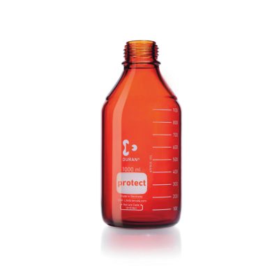 Butelki laboratoryjne Duran® protect - oranżowe - o poj. 25 ml - 10 l