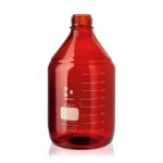 Butelki laboratoryjne Duran® protect - oranżowe - o poj. 25 ml - 10 l - g-2580 - butelka-laboratoryjna-duran-protect - oranzowa - 2000-ml - gl45-2 - 136-mm - 260-mm - 1-szt