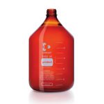 Butelki laboratoryjne Duran® protect - oranżowe - o poj. 25 ml - 10 l - g-2582 - butelka-laboratoryjna-duran-protect - oranzowa - 5000-ml - gl45-2 - 182-mm - 330-mm - 1-szt