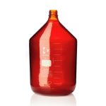 Butelki laboratoryjne Duran® protect - oranżowe - o poj. 25 ml - 10 l - g-2583 - butelka-laboratoryjna-duran-protect - oranzowa - 10000-ml - gl45-2 - 227-mm - 410-mm - 1-szt