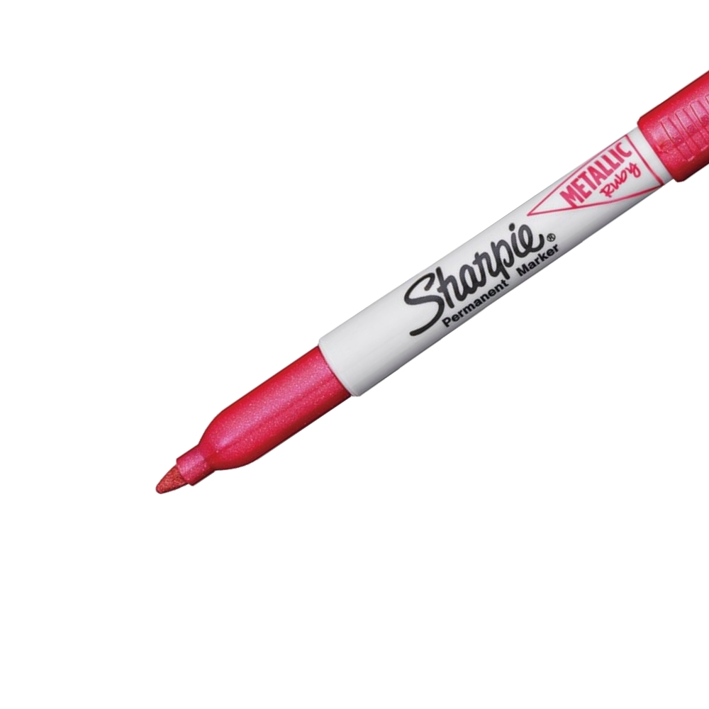 Marker permanentny Sharpie Metallic - rubinowy - 01 Marker permanentny Sharpie Metallic - rubinowy - 01