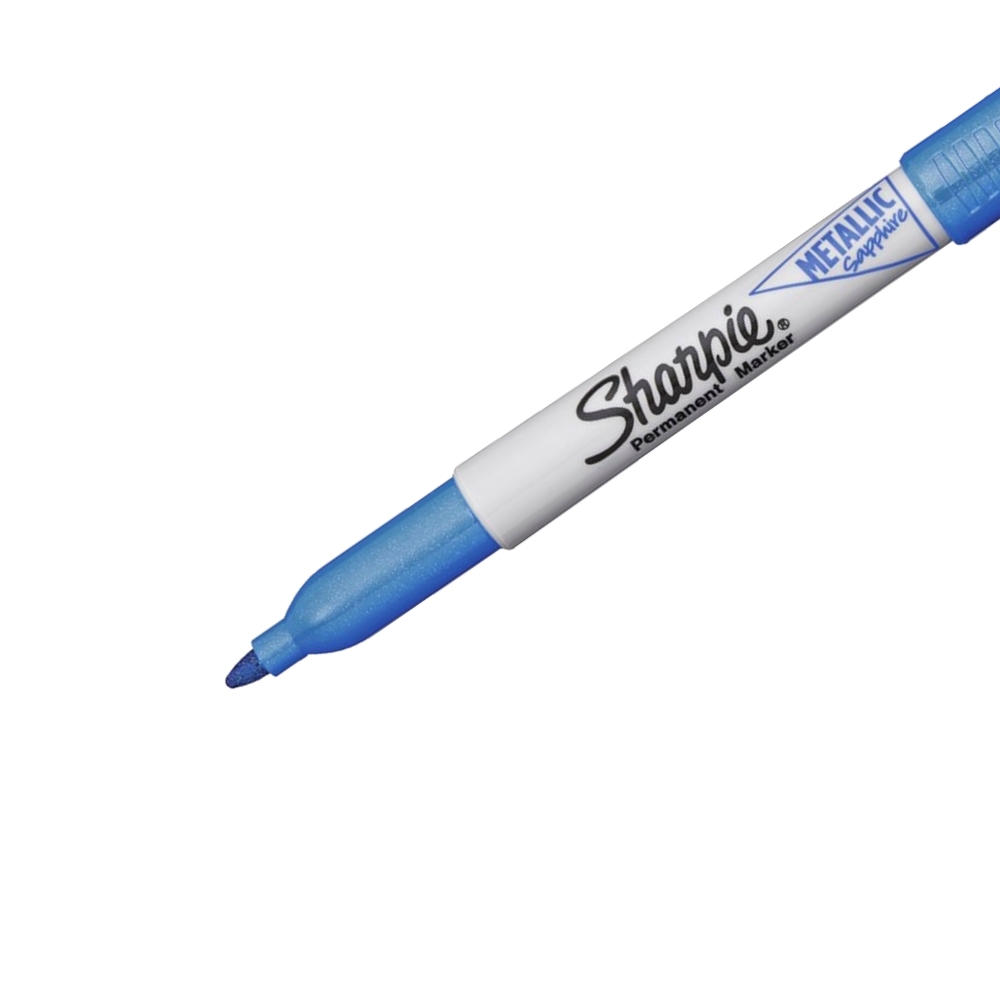 Marker permanentny Sharpie Metallic - szafirowy - 01 Marker permanentny Sharpie Metallic - szafirowy - 01