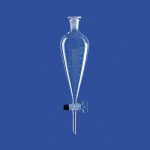 Rozdzielacze Squibba z podziałką - g-5266 - rozdzielacz-squibba-z-podzialka-i-z-zaworem-prostym - 2000-ml - szklany - ns-2932 - 20-ml - 1-szt