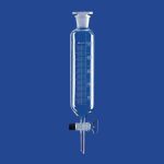 Rozdzielacze cylindryczne z podziałką - g-5281 - rozdzielacze-cylindryczne - 50-ml - szklany - ns-2932 - 1-ml - 2-szt