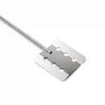 Końcówki mieszające do mieszadeł mechanicznych - b-8325 - koncowka-mieszajaca-wioselkowa-z-otworami - 69-mm - 7-mm - 510-mm