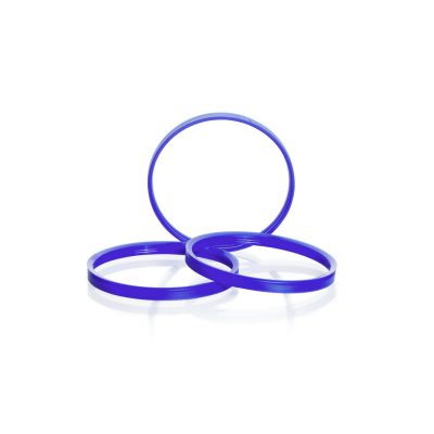 Pierścienie wylewowe Duran z PP - gwint GLS 80 - niebieskie