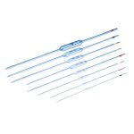 Pipety jednomiarowe ze szkła Simax - kl. AS - z niebieską skalą - z cert. serii - s-5211 - pipeta-jednomiarowa-ze-szkla-simax - kl-as - 1-ml - %c2%b10008-ml - niebieski - 1-szt