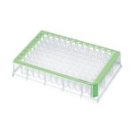 Płytki Deepwell - k-8843 - plytki-eppendorf-deepwell - 96-dolkow - 500-%c2%b5l - zielone - pcr-clean - 5-x-8-szt - 40-szt - 0030-501-136