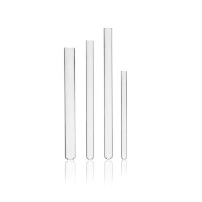 Prob&oacute;wki jednorazowe ze szkła sodowo-wapniowego - z prostym brzegiem