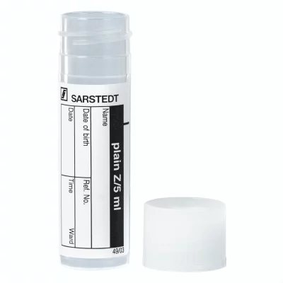 Probówki płaskodenne - z zakrętką - poj. 5 ml - 120 ml