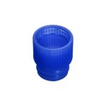 Korki wciskane z LDPE - do probówek o śr. 13 mm - j-0458 - korki-wciskane-z-ldpe - wysokie - niebieski - o-sr-13-mm - 65-806-506 - 1000-szt