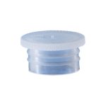 Korki wciskane z LDPE - do probówek o śr. 15,5 mm - 17 mm - j-0471 - korki-wciskane-z-ldpe - niskie - bezbarwny - sr-155-16-165-168-17-mm - 65-816 - 1000-szt