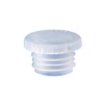 Korki wciskane z LDPE - do probówek o śr. 15,7 mm - j-0483 - korki-wciskane-z-ldpe - niskie - bezbarwny - 15-20-ml - 65-802 - 500-szt