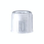 Korki wentylacyjne z LDPE - do probówek o śr. 12 i 16 mm - j-0511 - korki-wentylacyjne-z-ldpe - bezbarwny - sr-12-mm - 65-722 - 100-szt