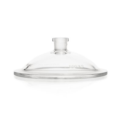 Pokrywa eksykatora ze szkła Duran - z rowkiem na uszczelkę - z tubusem typu Wertex