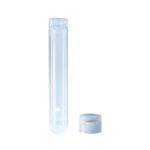 Probówki okrągłodenne z PP - z zakrętka z HDPE - poj. 4,5 ml - 13 ml - j-0201 - probowki-okraglodenne-z-pp - 13-ml - 165-x-101-mm - bezbarwna - niesterylne - worek - 1000-szt - 60-541-500