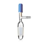 Kran z zaworem igłowym z PTFE do eksykatora ze szkła Duran - montowany w pokrywie - typ NOVUS - g-1735 - kran-do-eksykatora-ze-szkla-duran-montowany-w-pokrywie - ptfe - novus - 8-mm - 85-mm - ns-2429