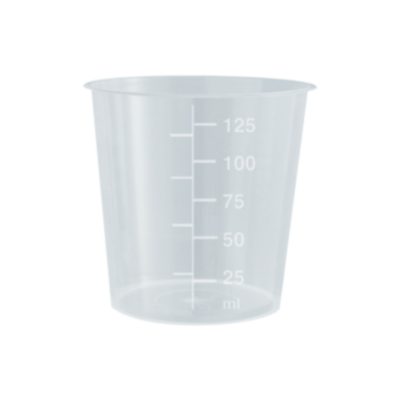 Kubki z PP na próbki - bez pokrywki - poj. 125 ml