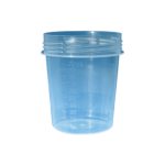 Pojemniki z PP na próbki - poj. 100 ml - j-0771 - pojemniki-z-pp-na-probki - 100-ml - 62-x-72-mm - bez-zakretki - niesterylne - 50-szt - 50-szt - 75-563