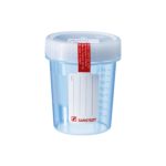 Pojemniki z PP na próbki - poj. 100 ml - j-0772 - pojemniki-z-pp-na-probki-z-etykieta-bezpieczenstwa - 100-ml - 62-x-72-mm - z-nakrecona-zakretka - sterylne - 40-x-5-szt - 200-szt - 75-562-105