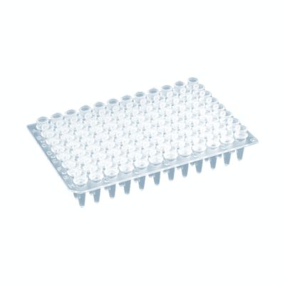 Probówki Multiply® do PCR w paskach na płytce z PC do stacji RackSystem - 8-stanowiskowe - bez zatyczek - poj. 0,2 ml