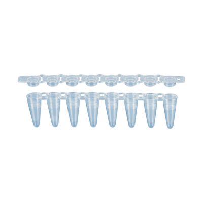 Probówki Multiply®-µStripPro do PCR w paskach - 8-stanowiskowe - z zatyczkami w oddzielnym pasku - poj. 0,1 ml