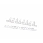Probówki do PCR w paskach Eppendorf Fast PCR Tube Strips – 8-stanowiskowe – poj. 0,1 ml – Eppendorf - k-8771 - eppendorf-fast-pcr-tube-strips-8-stanowiskowe - bez-zatyczek - 01-ml - pcr-clean - 0030-124-901 - 10-x-12-szt - 120-szt