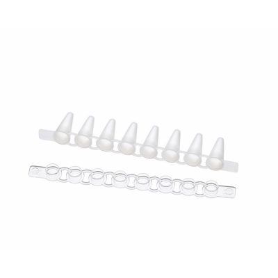Probówki do PCR w paskach Eppendorf Fast PCR Tube Strips – 8-stanowiskowe – poj. 0,1 ml – Eppendorf