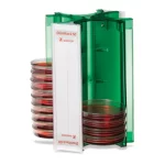 Statywy DishRack do szalek Petriego - j-5005 - statyw-dishrack-50 - 240-mm - zielony - 52-miejsca - 93-1647-004 - szalki-petriego-o-sr-92-100-mm