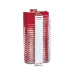 Statywy DishRack do szalek Petriego - j-5012 - statyw-dishrack-80 - 370-mm - czerwony - 88-miejsc - 93-1646-001 - szalki-petriego-o-sr-92-100-mm