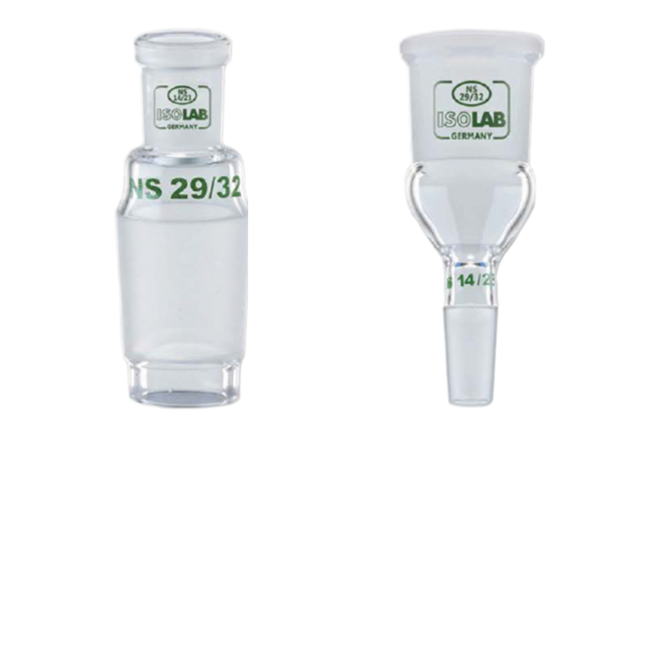 Nasadki, adaptery, złączki szklane