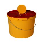 Pojemniki na odpady Multi-Safe medi - j-2645 - pojemnik-na-odpady-multi-safe-medi-11 - z-raczka - 110-l-2 - 290-mm - 220-mm - 77-3898-111