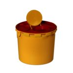 Pojemniki na odpady Multi-Safe medi - j-2642 - pojemnik-na-odpady-multi-safe-medi-6 - z-raczka - 60-l-2 - 230-mm - 195-mm - 77-3898-106