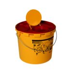 Pojemniki na odpady Multi-Safe medi - j-2643 - pojemnik-na-odpady-multi-safe-medi-6 - z-raczka-i-naklejka - 60-l-2 - 230-mm - 195-mm - 77-3898-206